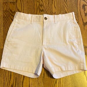 J. Crew Factory Flex Chino Shorts - Pale Pink 5” Inseam